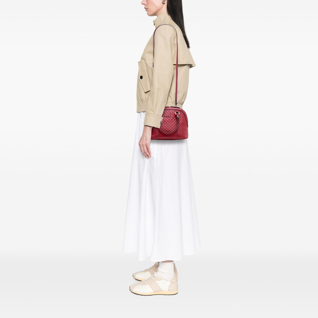 Gucci Mini Microguccissima Dome Satchel