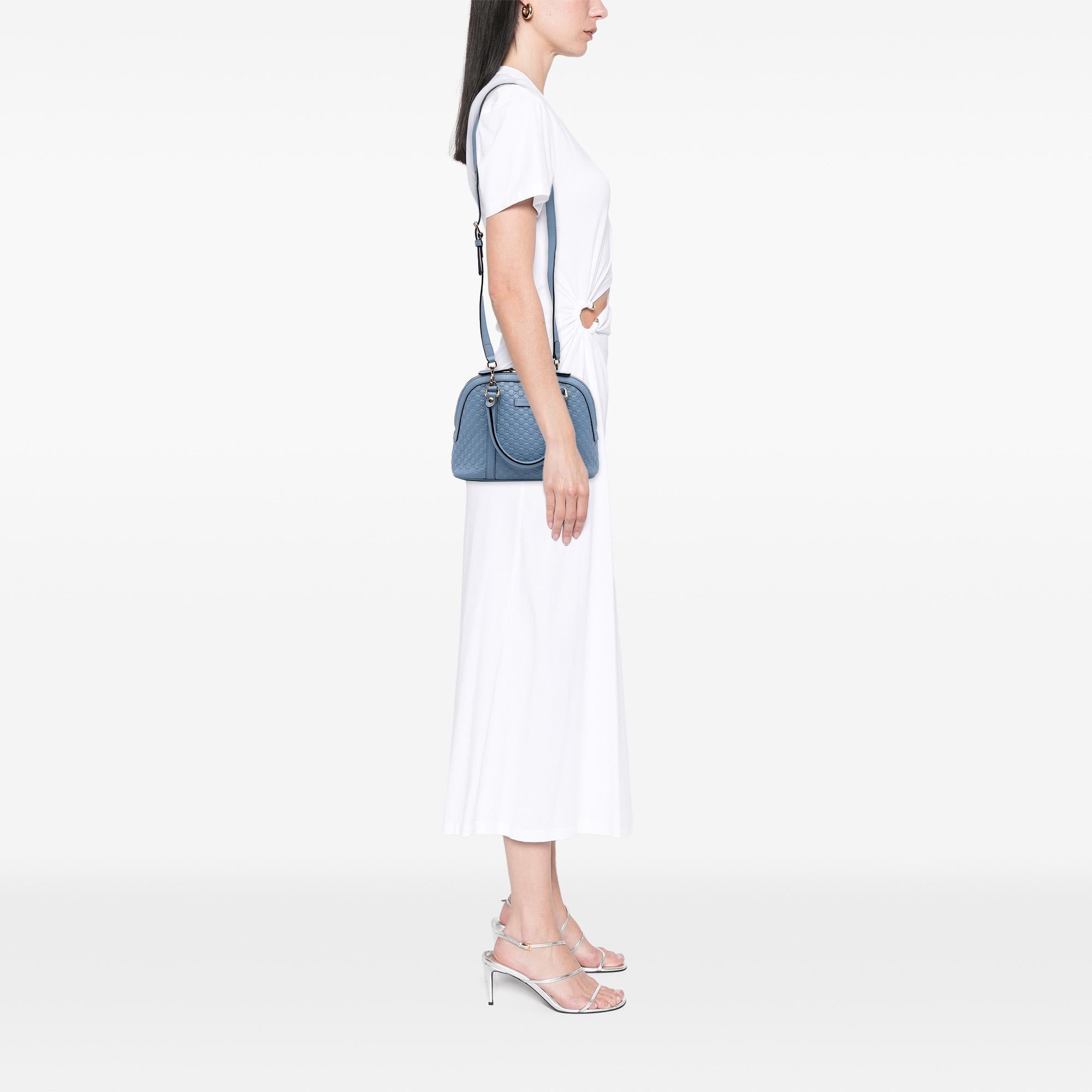 Gucci Mini Microguccissima Dome Satchel