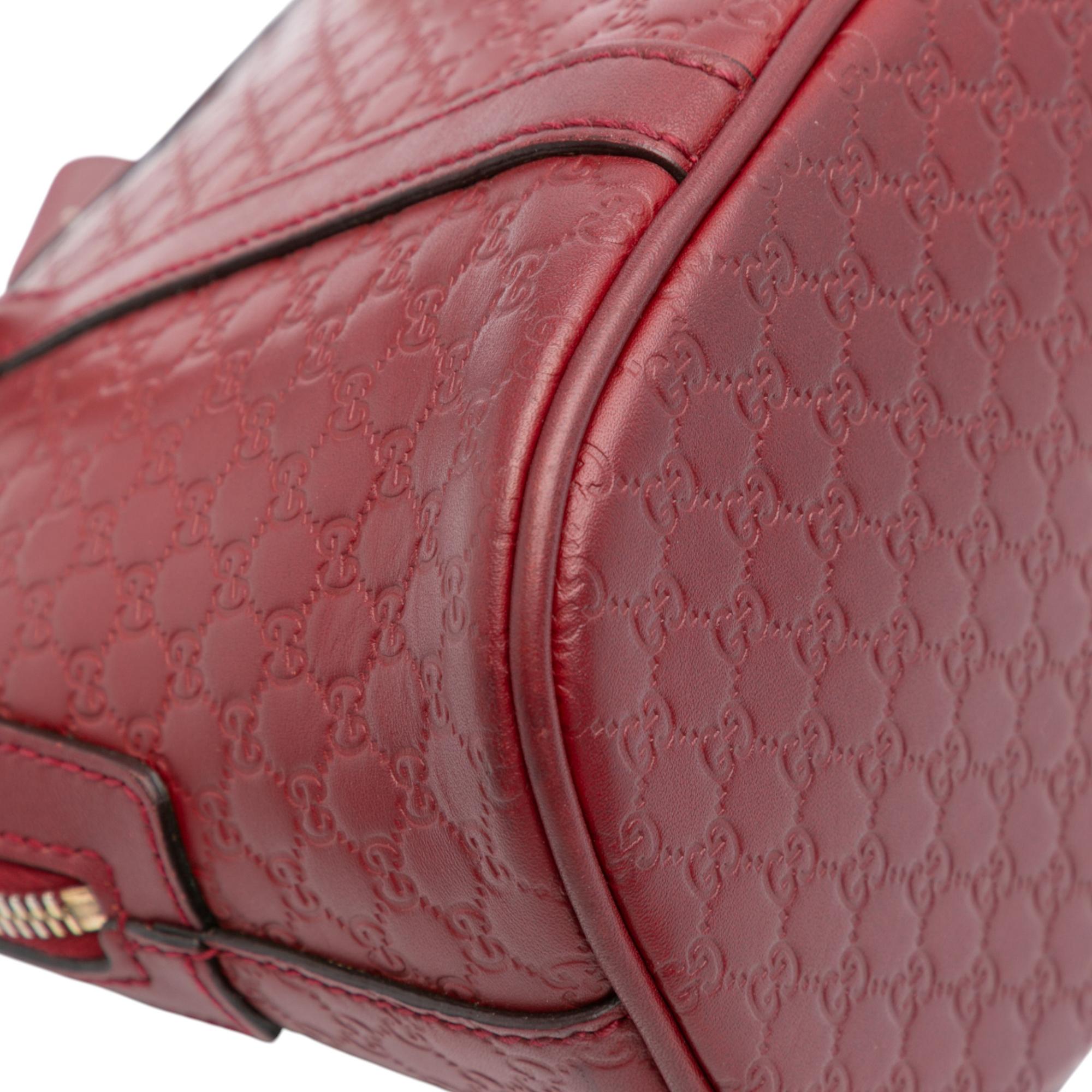 Gucci Mini Microguccissima Dome Satchel