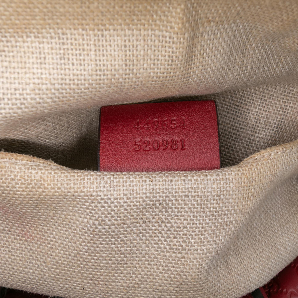 Gucci Mini Microguccissima Dome Satchel