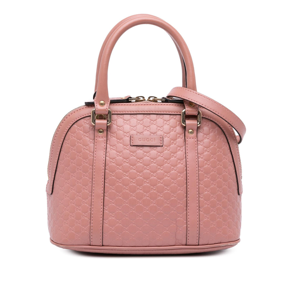 Gucci Mini Microguccissima Dome Satchel