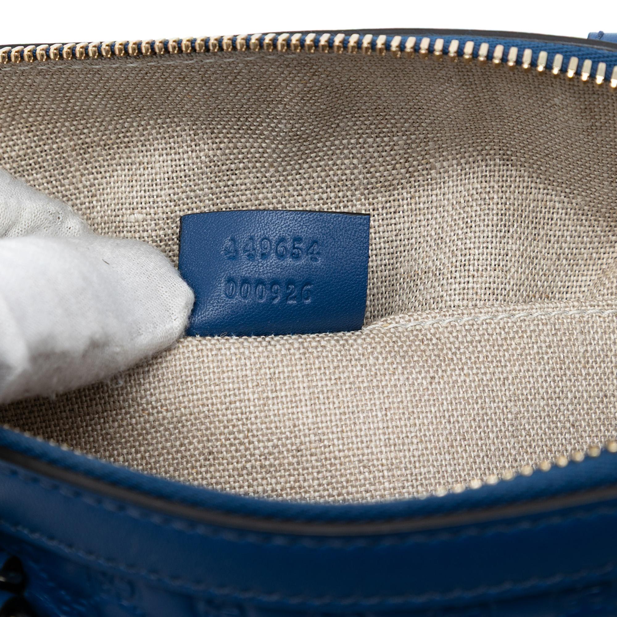 Gucci Mini Microguccissima Dome Satchel