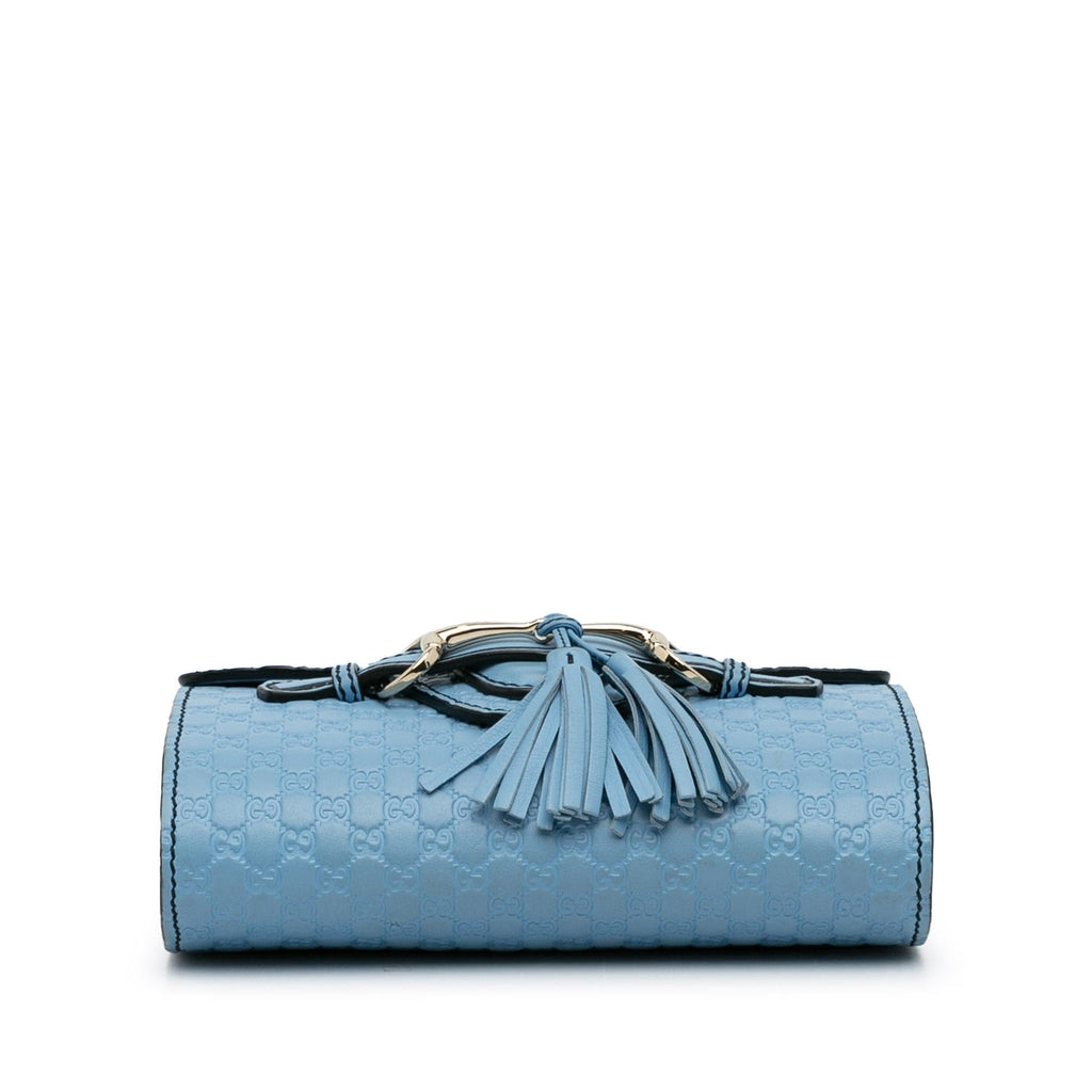 Gucci Mini Microguccissima Emily Crossbody Bag (SHG-d63GRv)