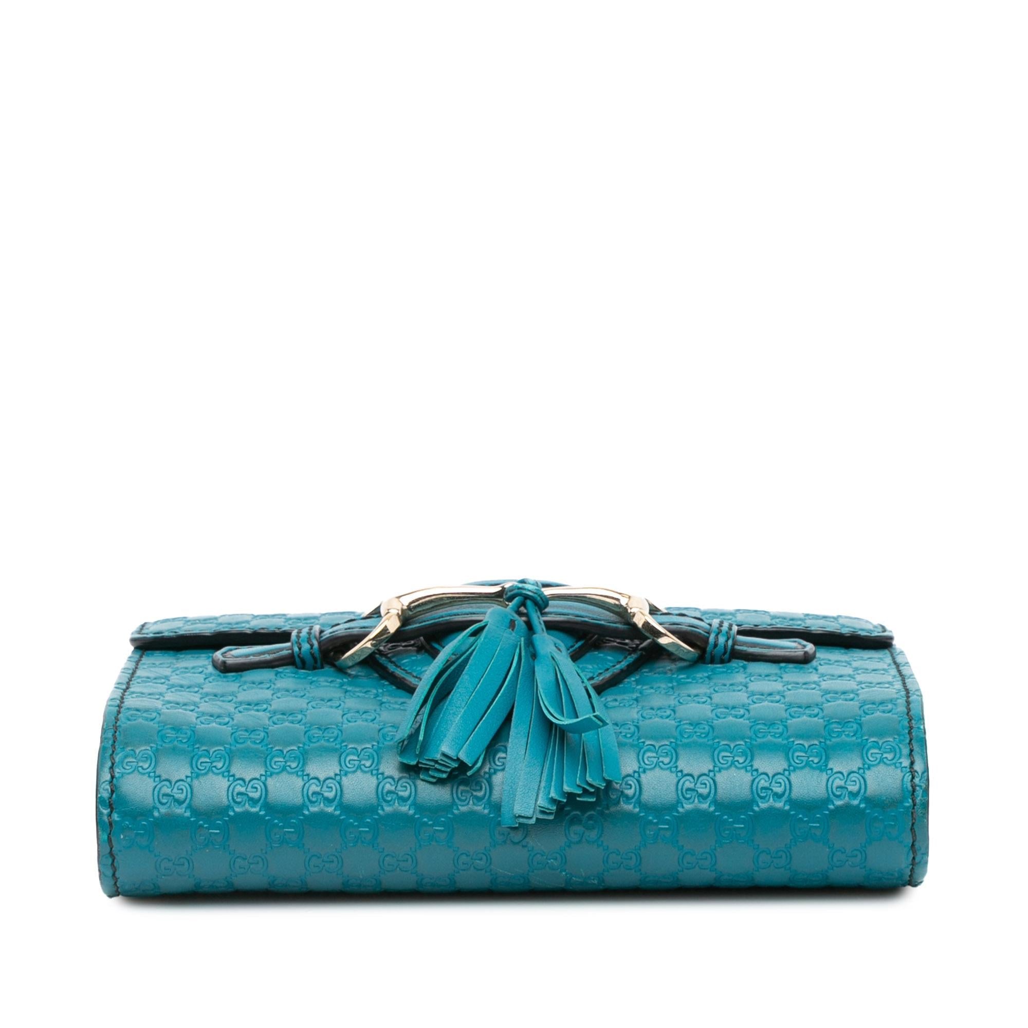 Gucci Mini Microguccissima Emily Crossbody