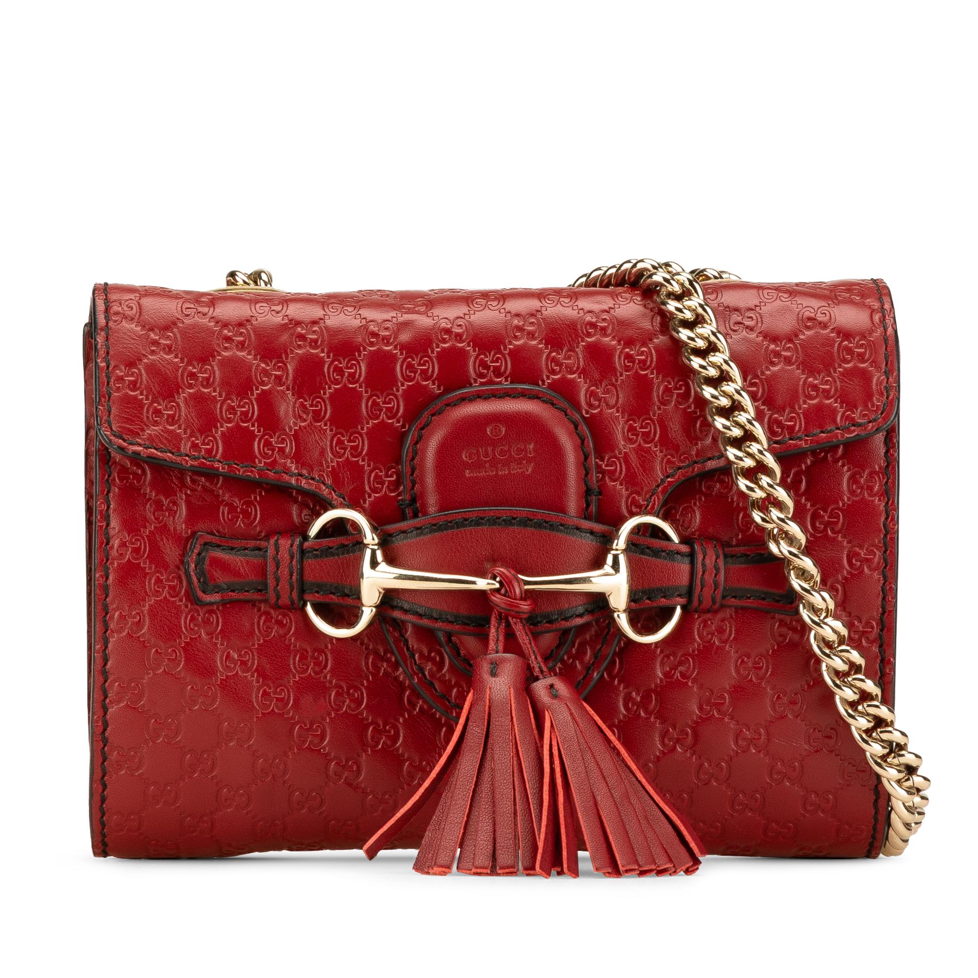 Gucci Mini Microguccissima Emily Crossbody