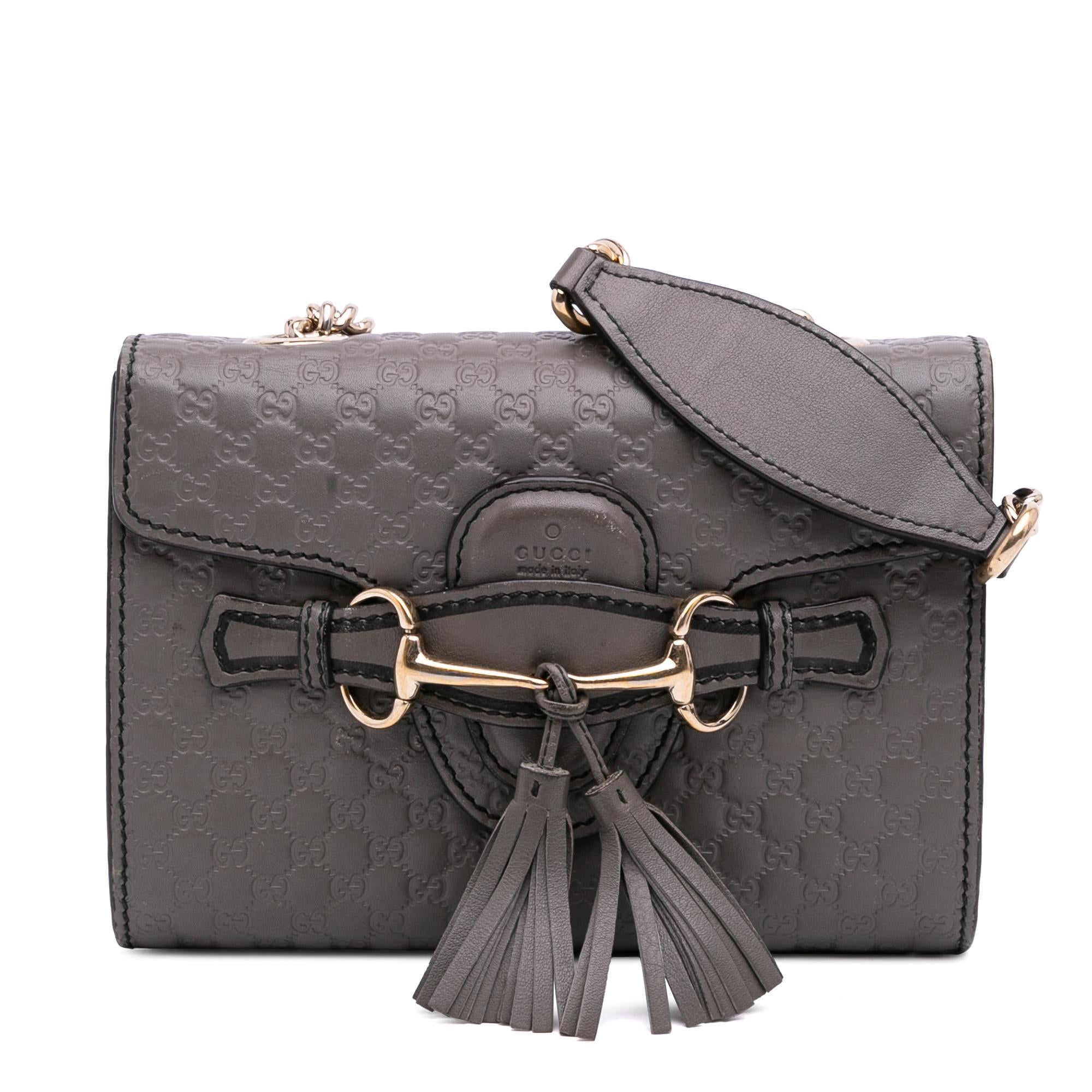 Gucci Mini Microguccissima Emily Crossbody