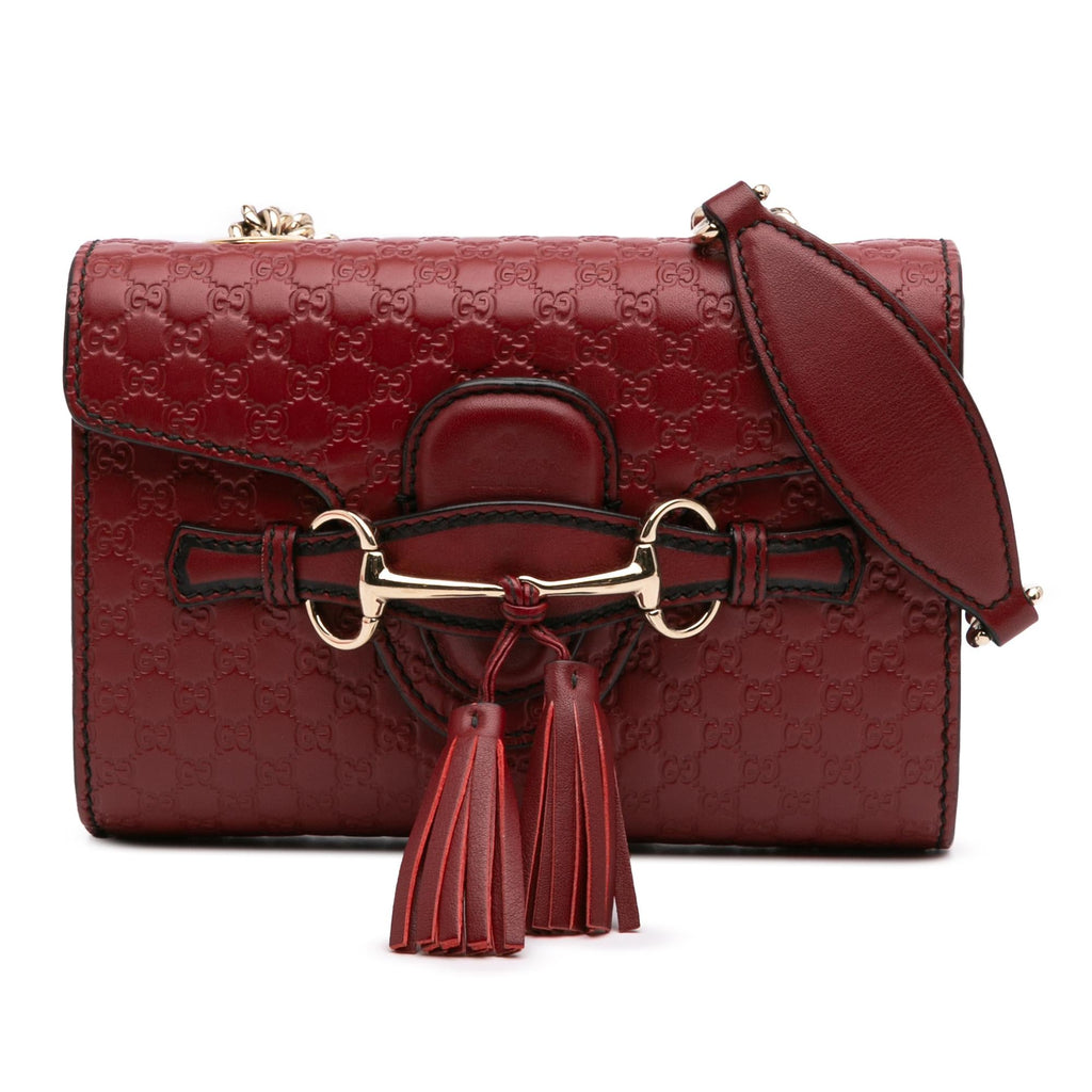 Gucci Mini Microguccissima Emily Crossbody