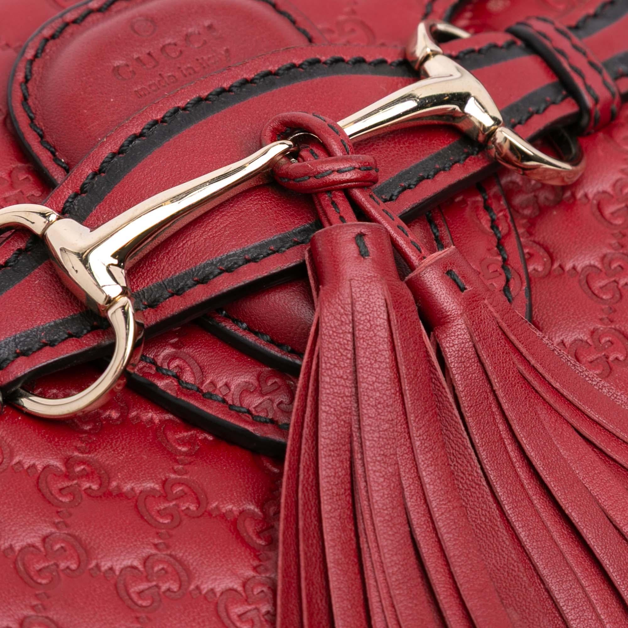 Gucci Mini Microguccissima Emily Crossbody