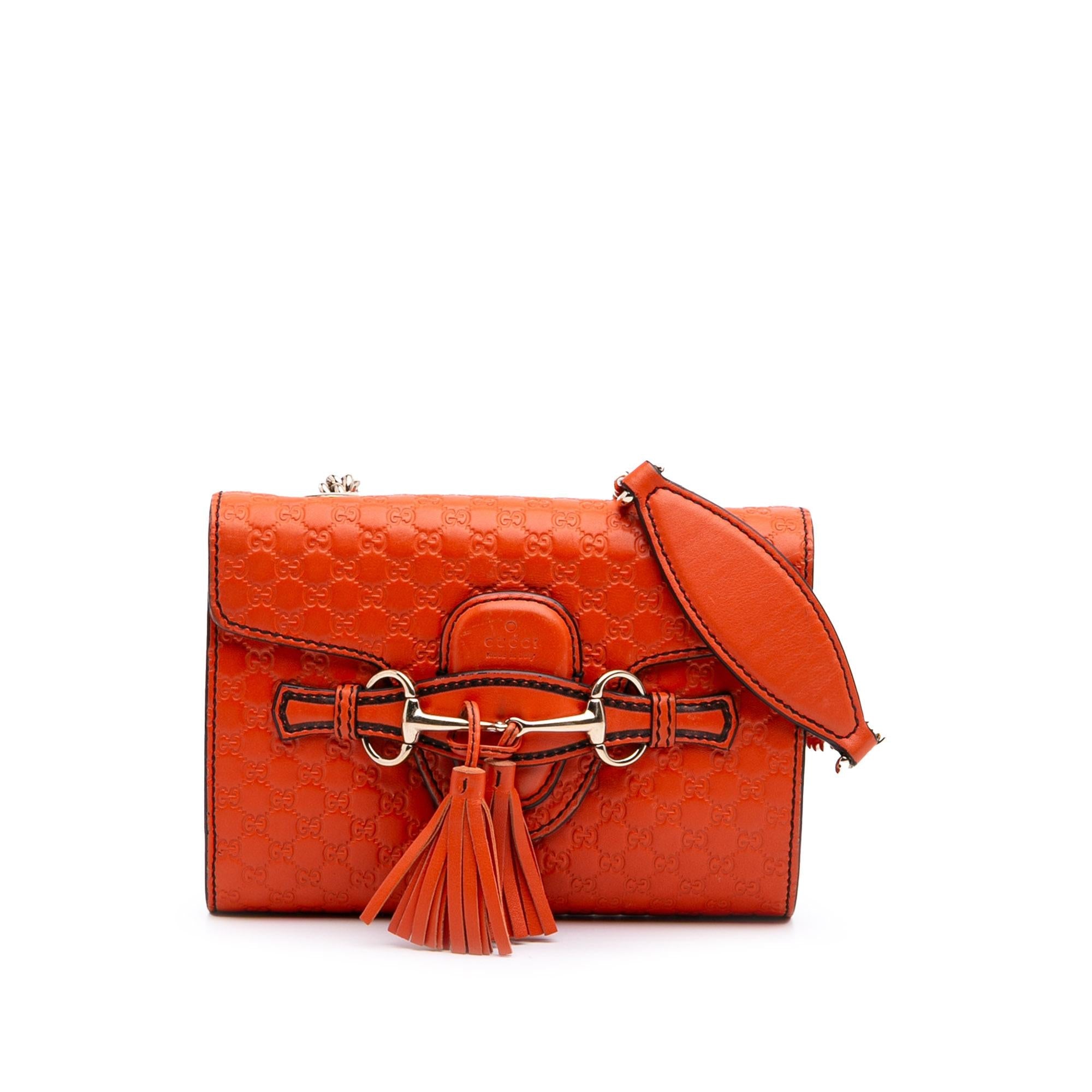 Gucci Mini Microguccissima Emily Crossbody