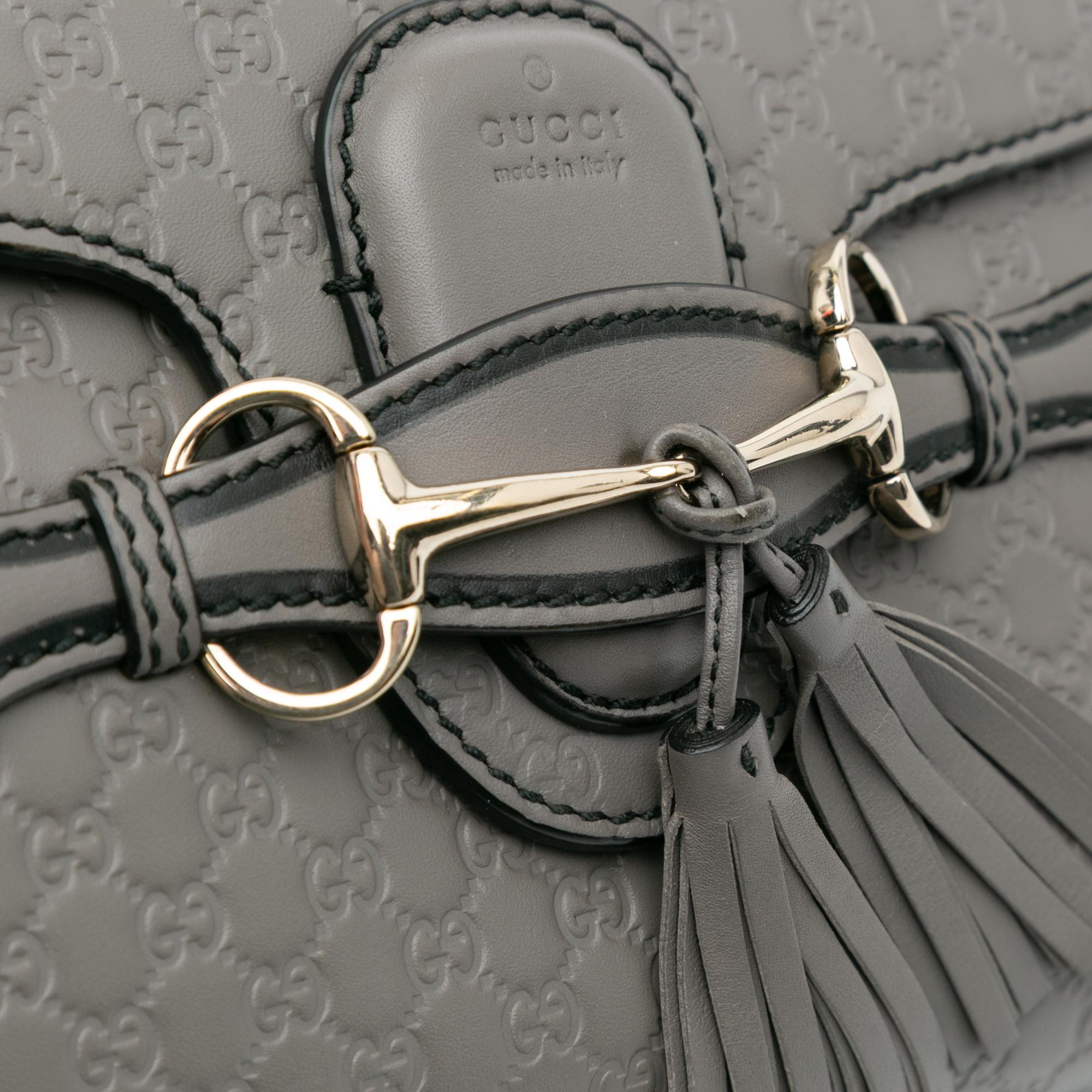 Gucci Mini Microguccissima Emily Crossbody