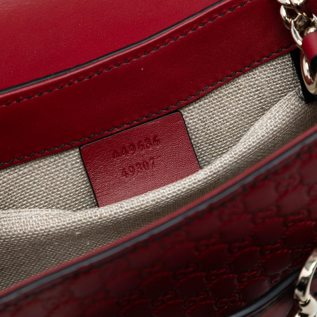 Gucci Mini Microguccissima Emily Crossbody