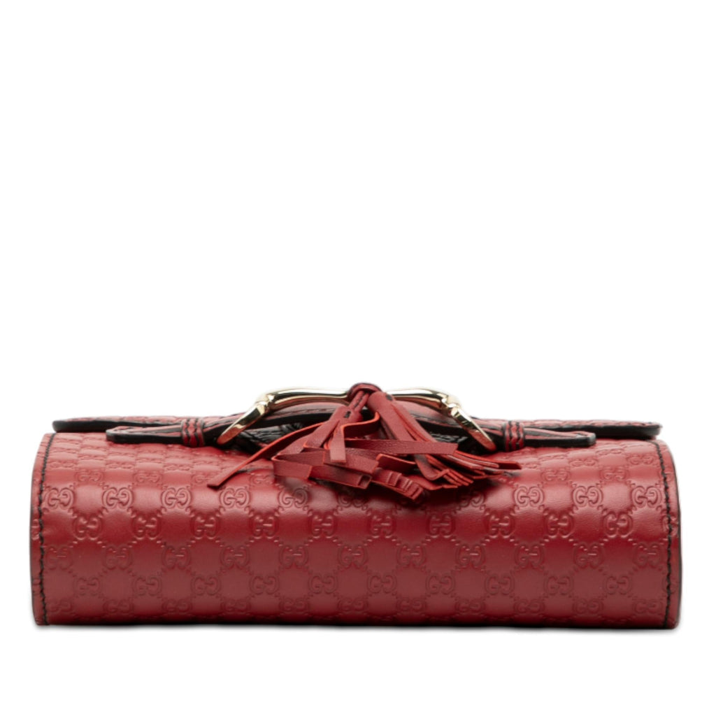 Gucci Mini Microguccissima Emily Crossbody