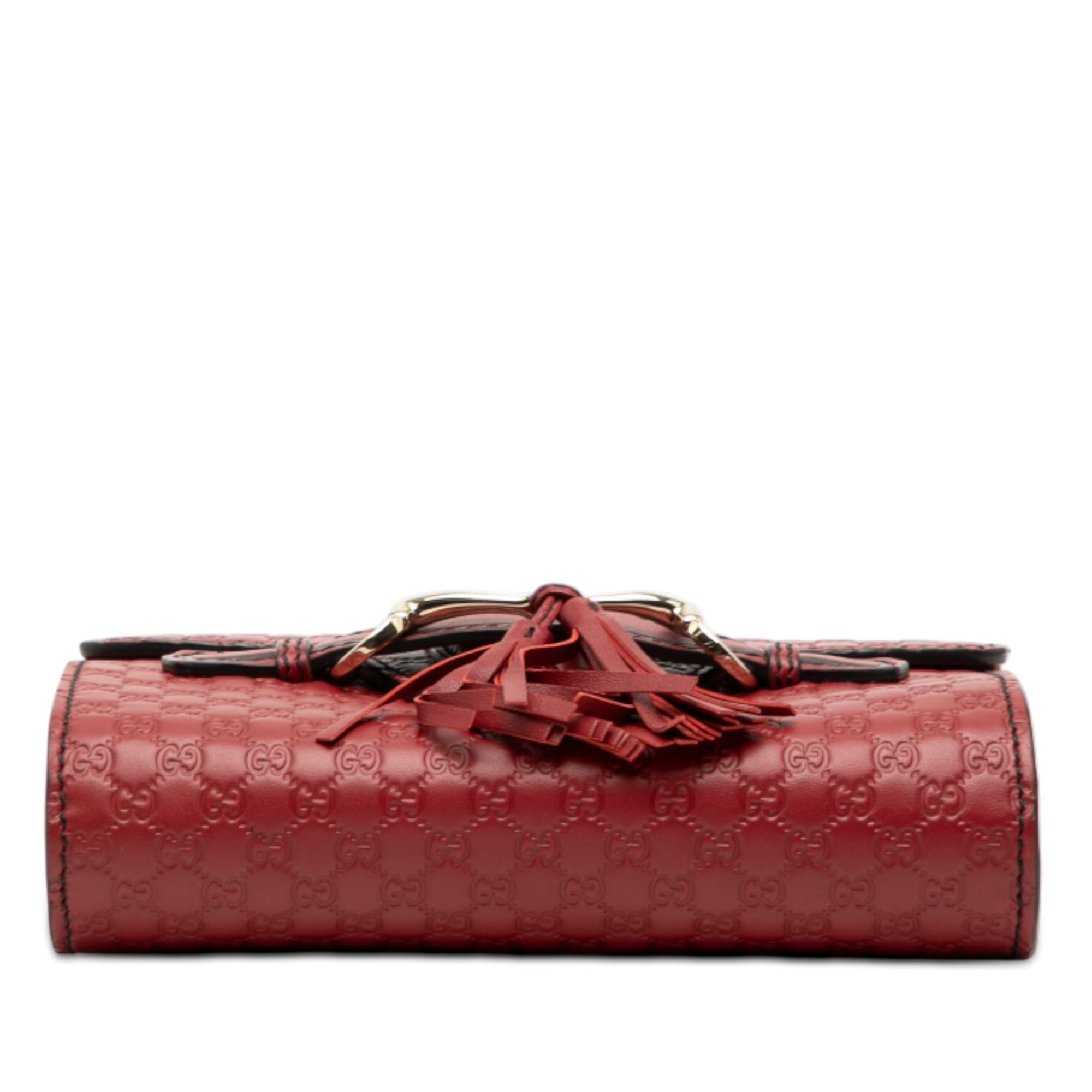 Gucci Mini Microguccissima Emily Crossbody