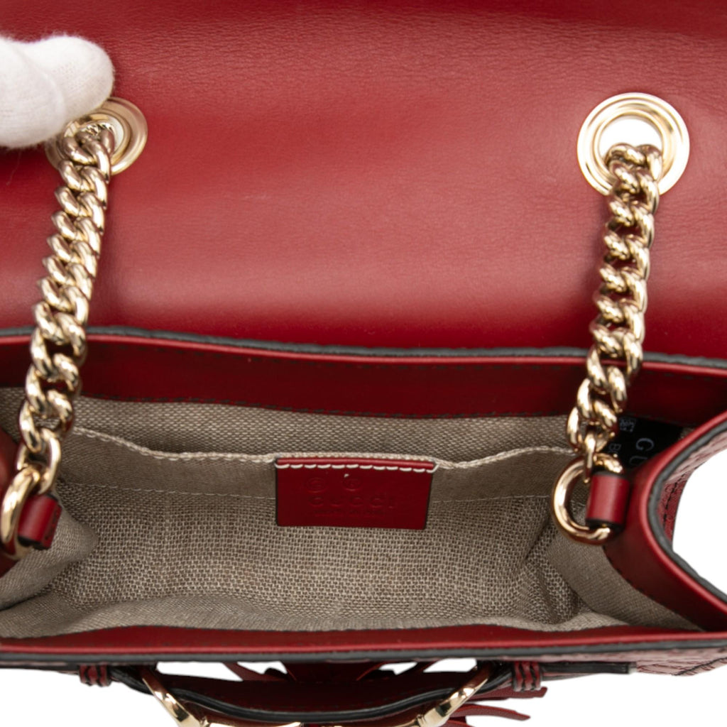 Gucci Mini Microguccissima Emily Crossbody