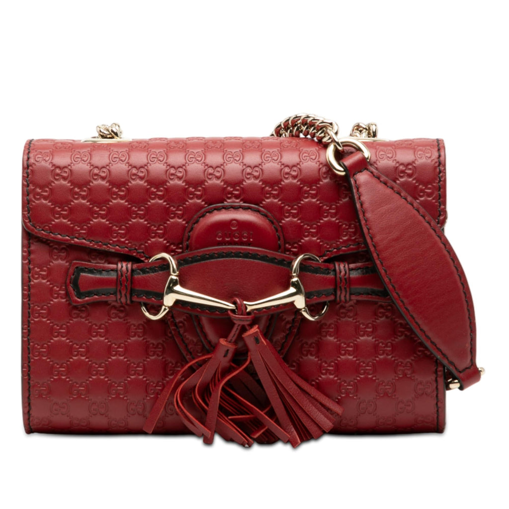 Gucci Mini Microguccissima Emily Crossbody