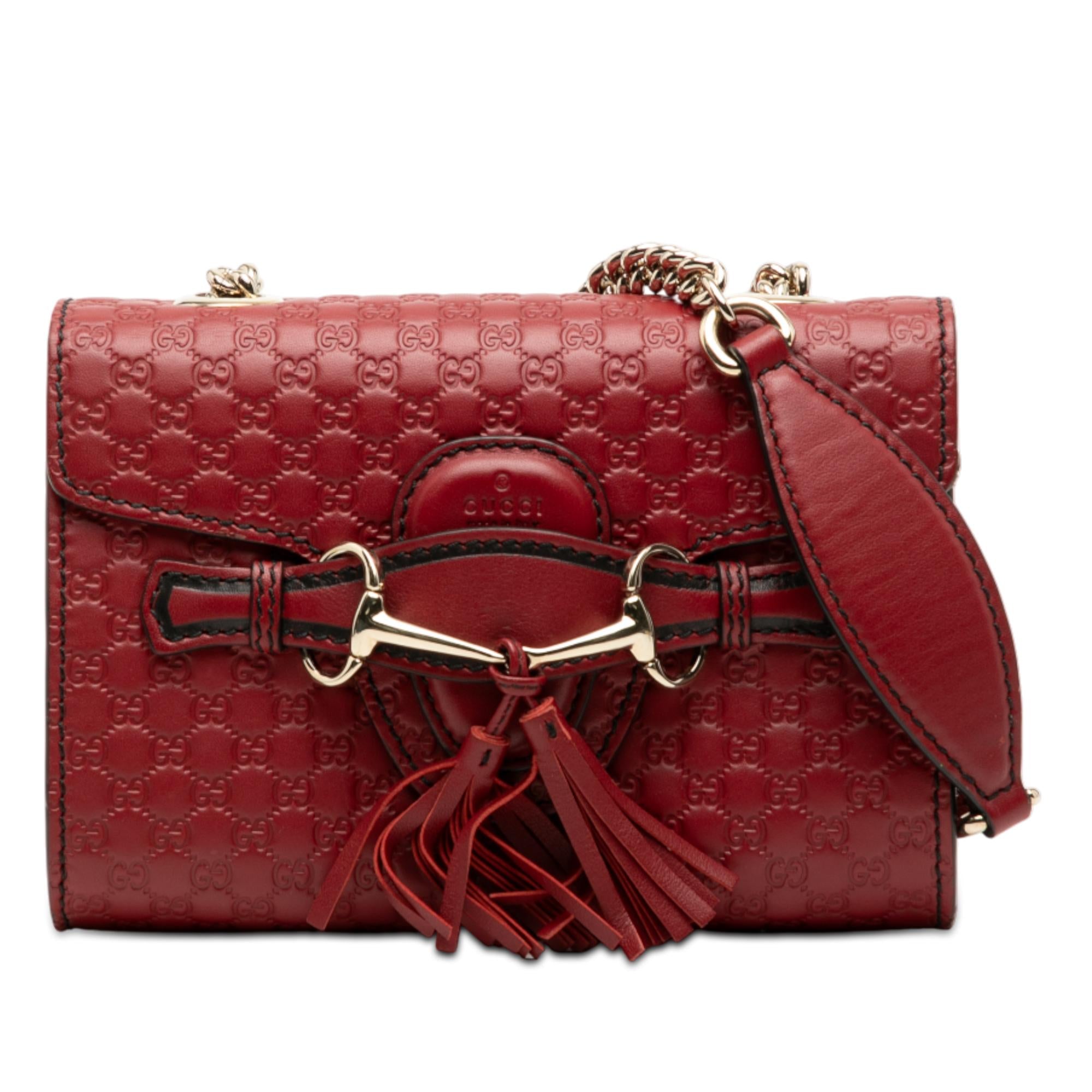 Gucci Mini Microguccissima Emily Crossbody