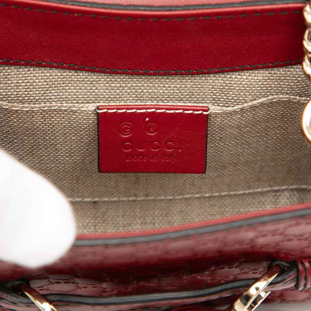 Gucci Mini Microguccissima Emily Crossbody