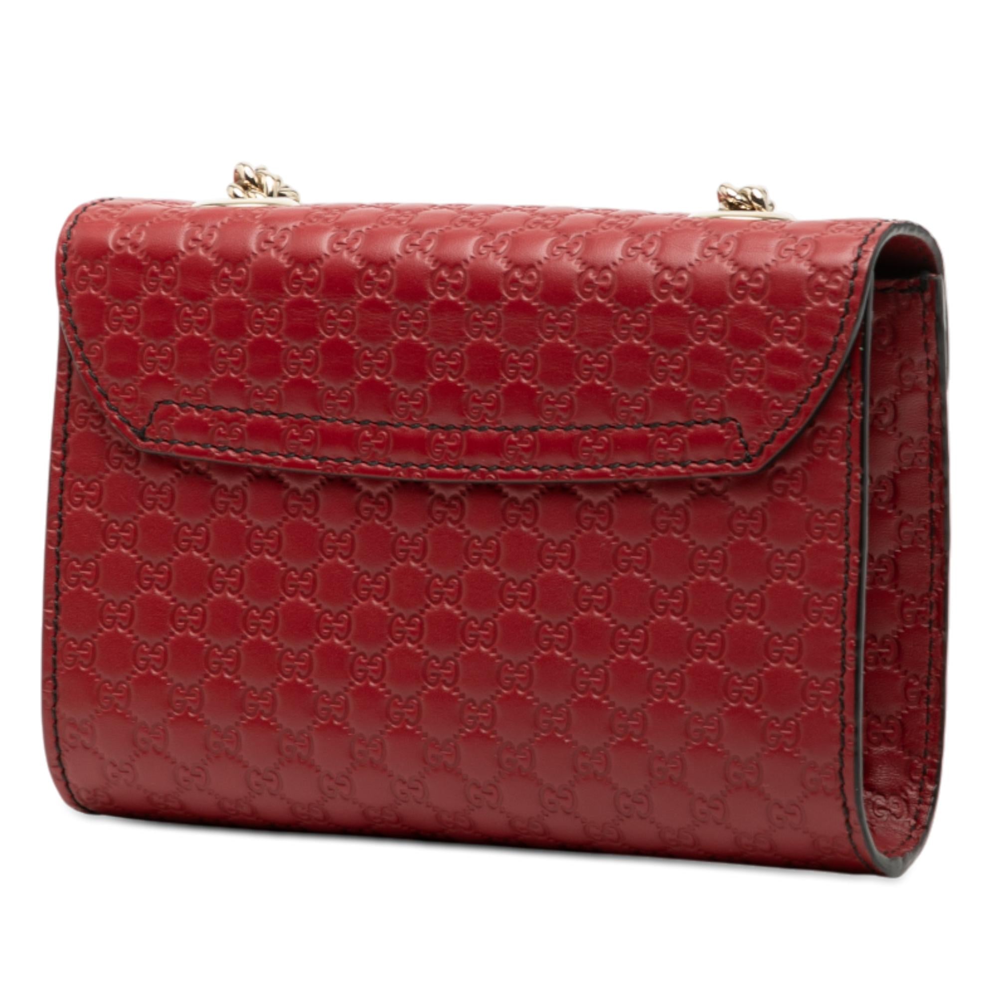 Gucci Mini Microguccissima Emily Crossbody