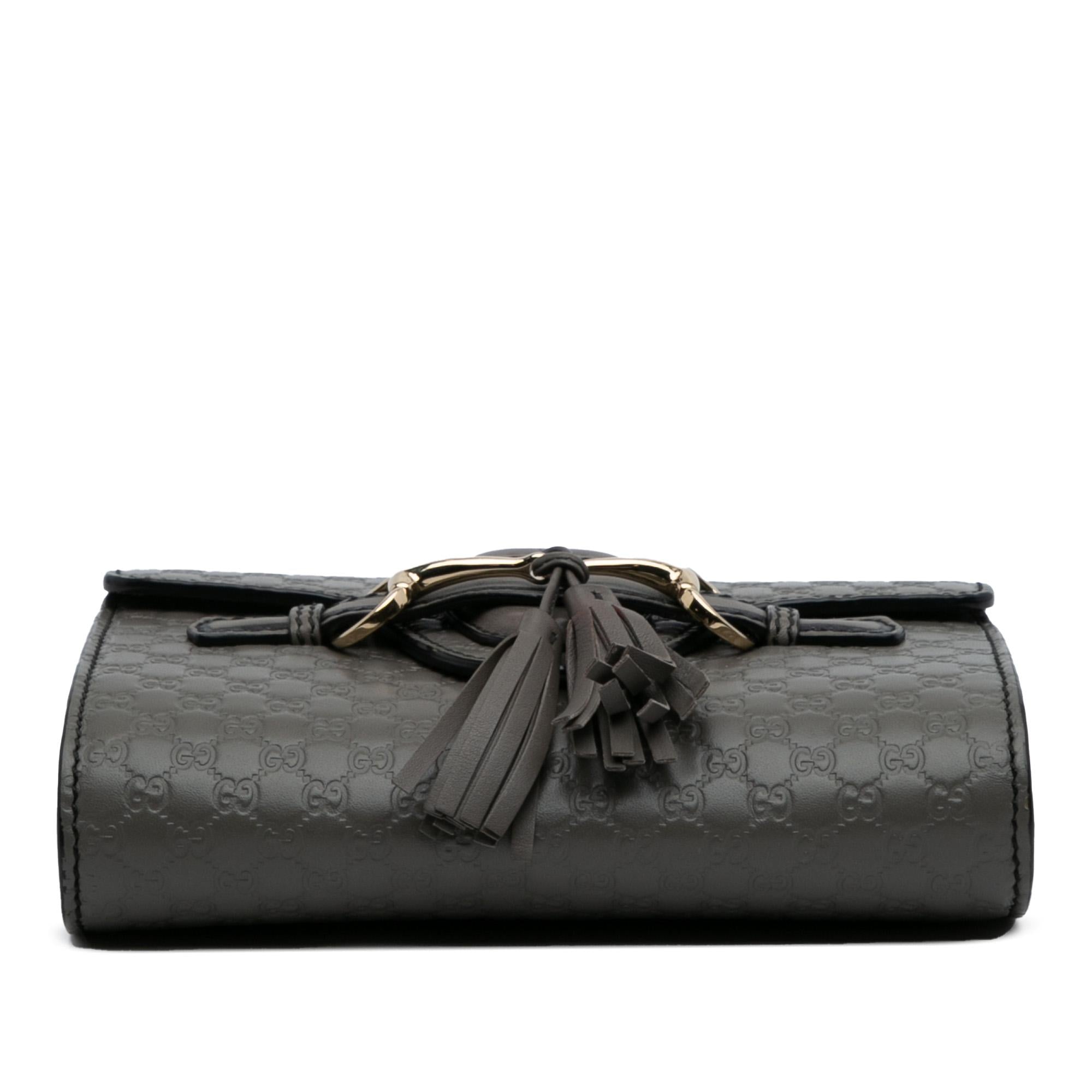 Gucci Mini Microguccissima Emily Crossbody