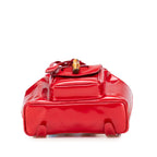 Gucci Mini Patent Bamboo Drawstring Backpack