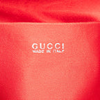 Gucci Mini Patent Bamboo Drawstring Backpack