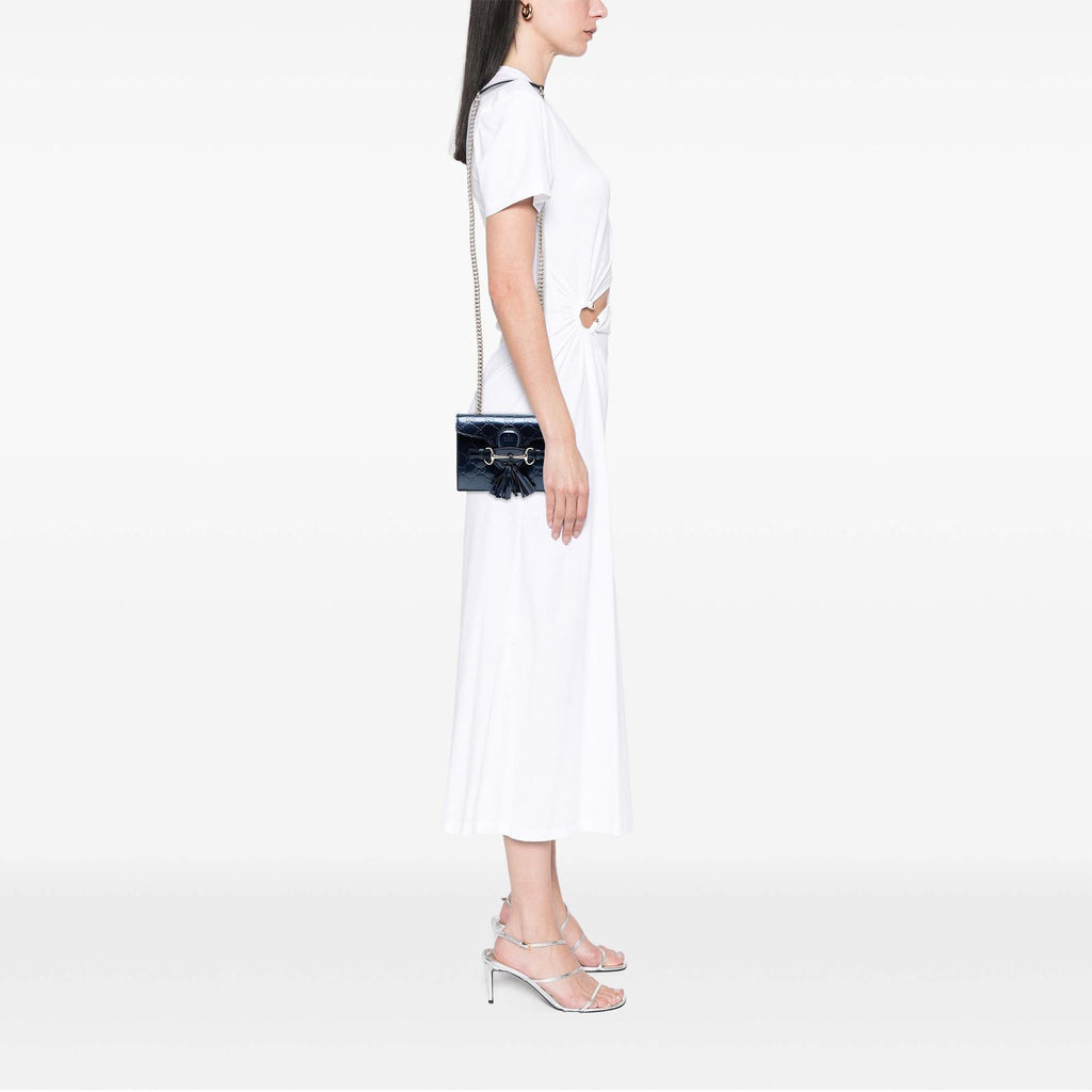 Gucci Mini Patent Guccissima Emily Crossbody