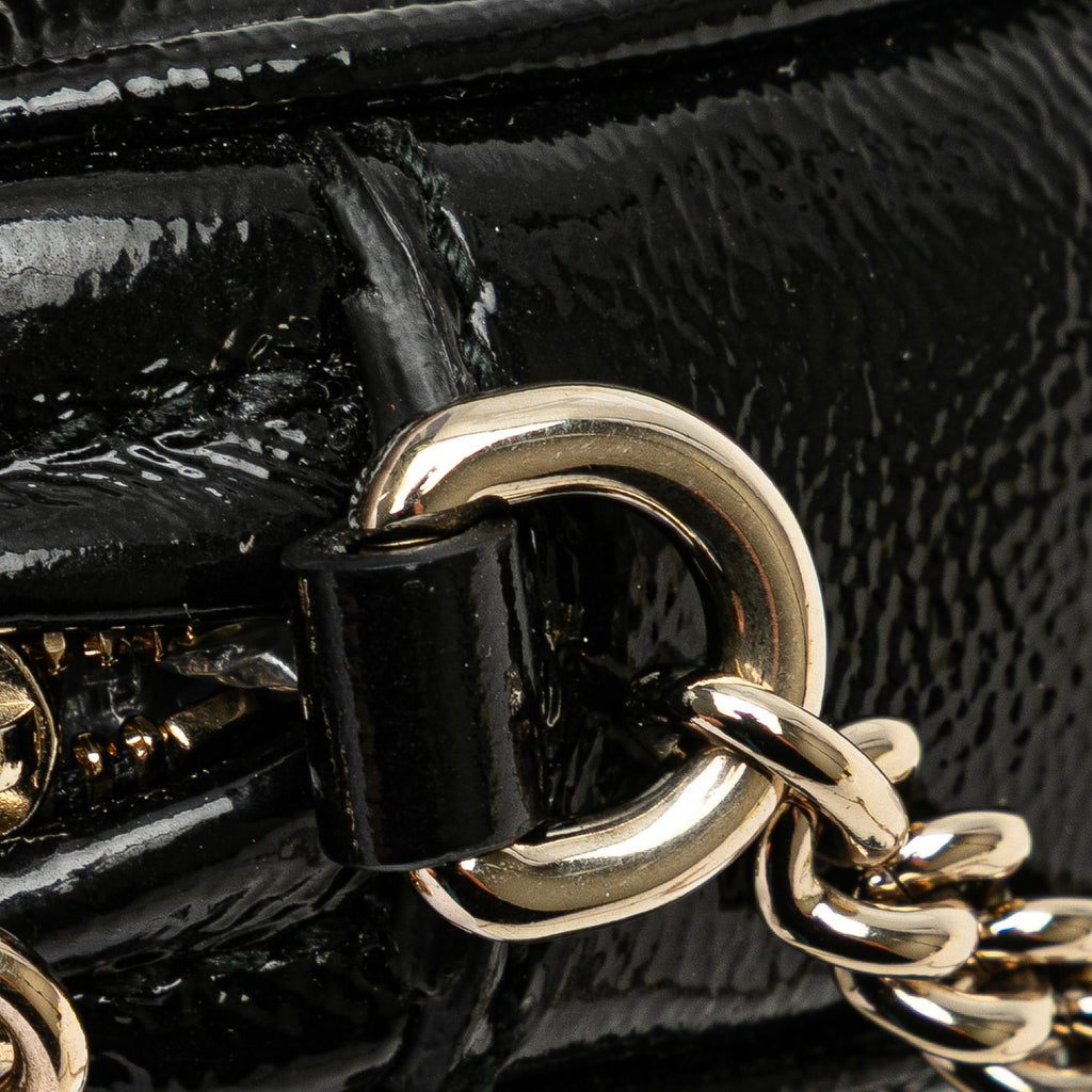 Gucci Mini Patent Soho Chain Bag