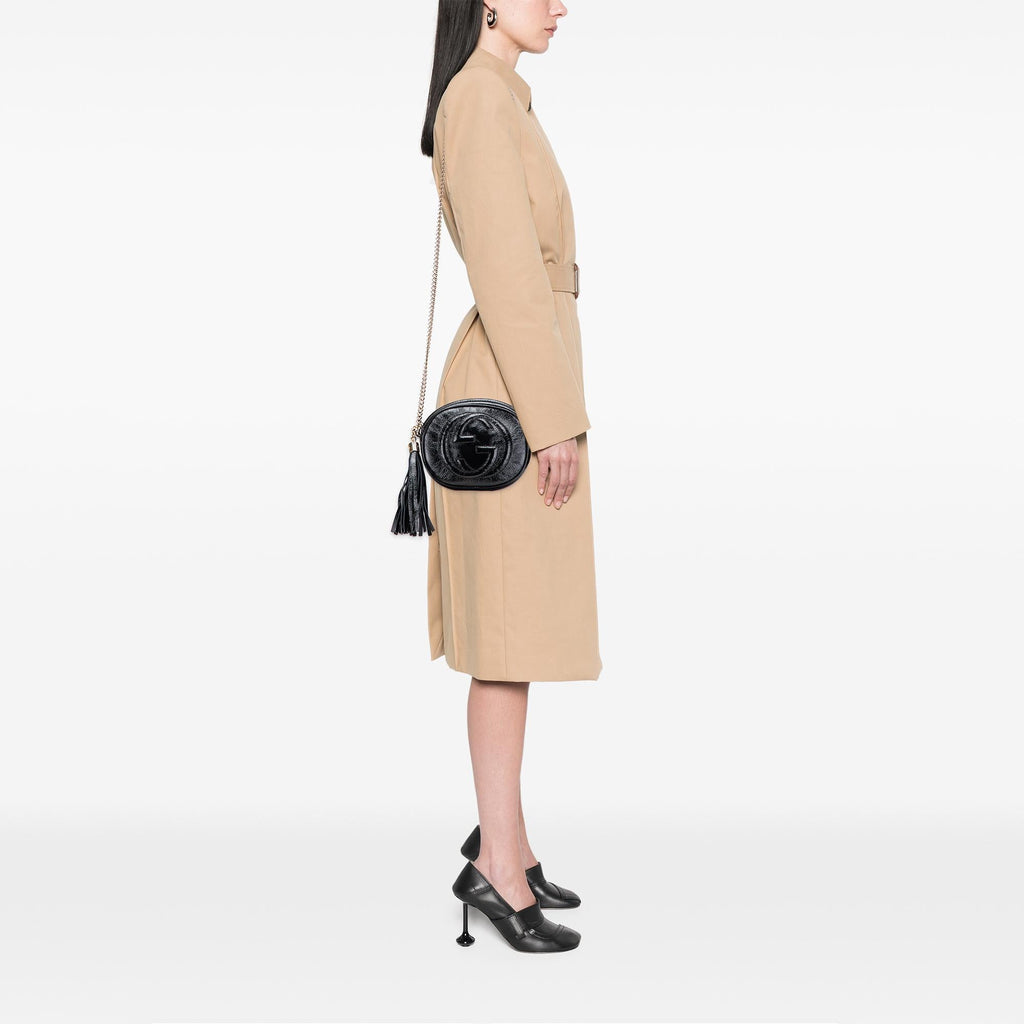 Gucci Mini Patent Soho Chain Bag