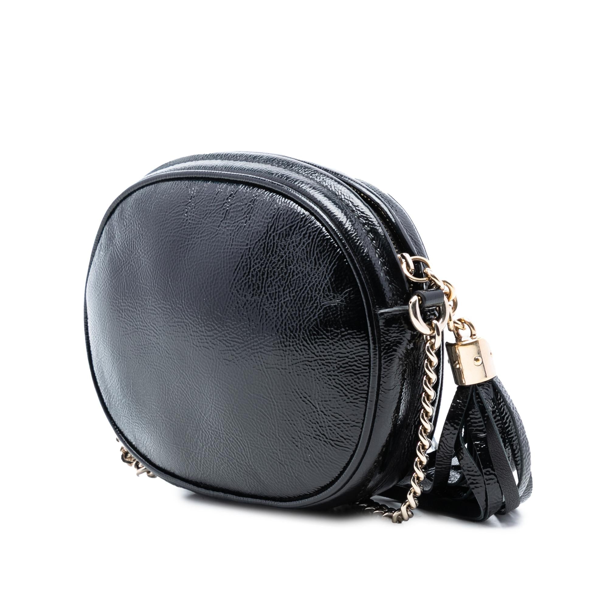 Gucci Mini Patent Soho Chain Bag