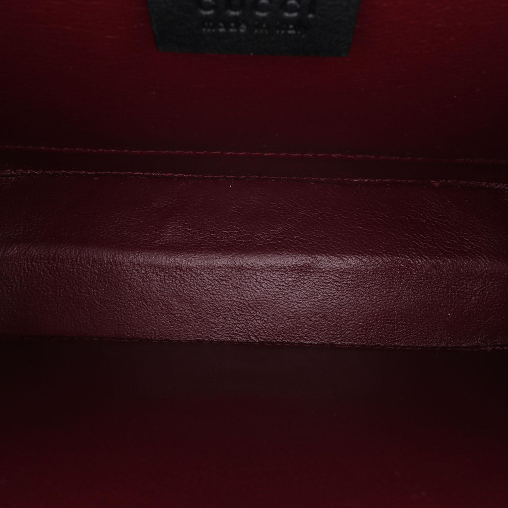 Gucci Mini Patent Sylvie 1969 Top Handle Bag
