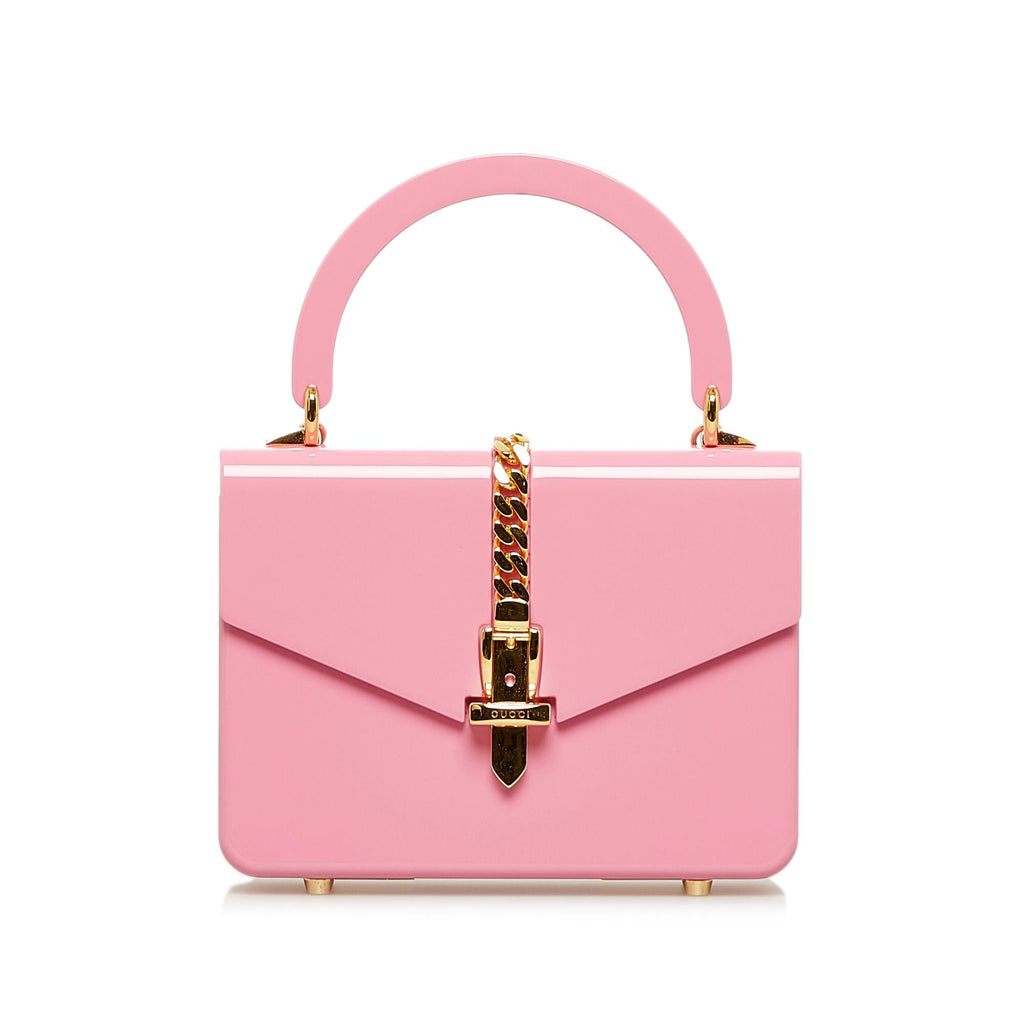 Gucci Mini Plexiglass Sylvie 1969 (SHG-orVI9i)