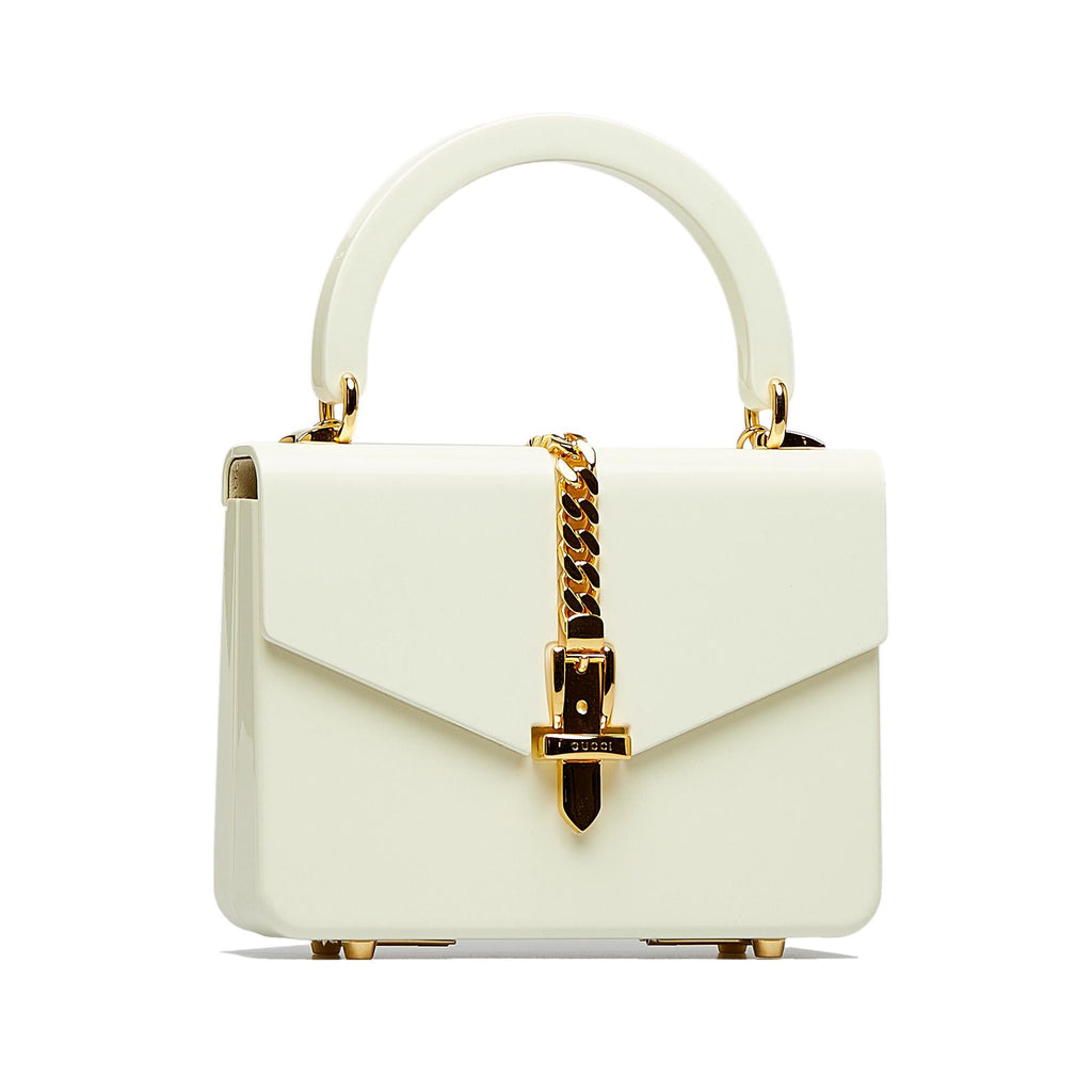 Gucci Mini Plexiglass Sylvie 1969 (SHG-cluuS3)