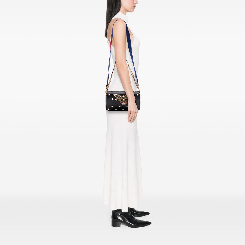 Gucci Mini Queen Margaret Broadway Leather Satchel