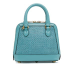 Gucci Mini Raffia Horsebit 1955 Top Handle Bag (SHG-TqNTHU)