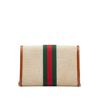 Gucci Mini Rajah Web Chain Crossbody Bag (SHG-01btm5)