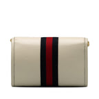 Gucci Mini Rajah Web Chain Crossbody Bag (SHG-qSdeie)