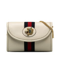 Gucci Mini Rajah Web Chain Crossbody Bag (SHG-qSdeie)