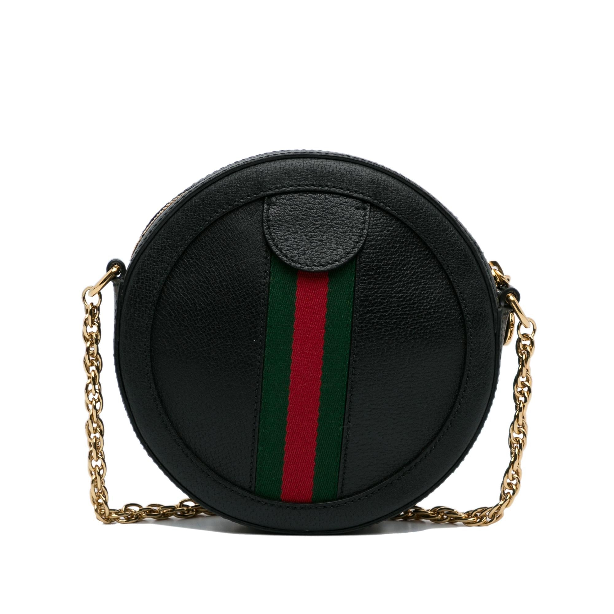 Gucci Mini Round Ophidia Crossbody (SHG-whhprr)