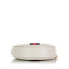 Gucci Mini Round Ophidia Leather Crossbody Bag (SHG-35657)
