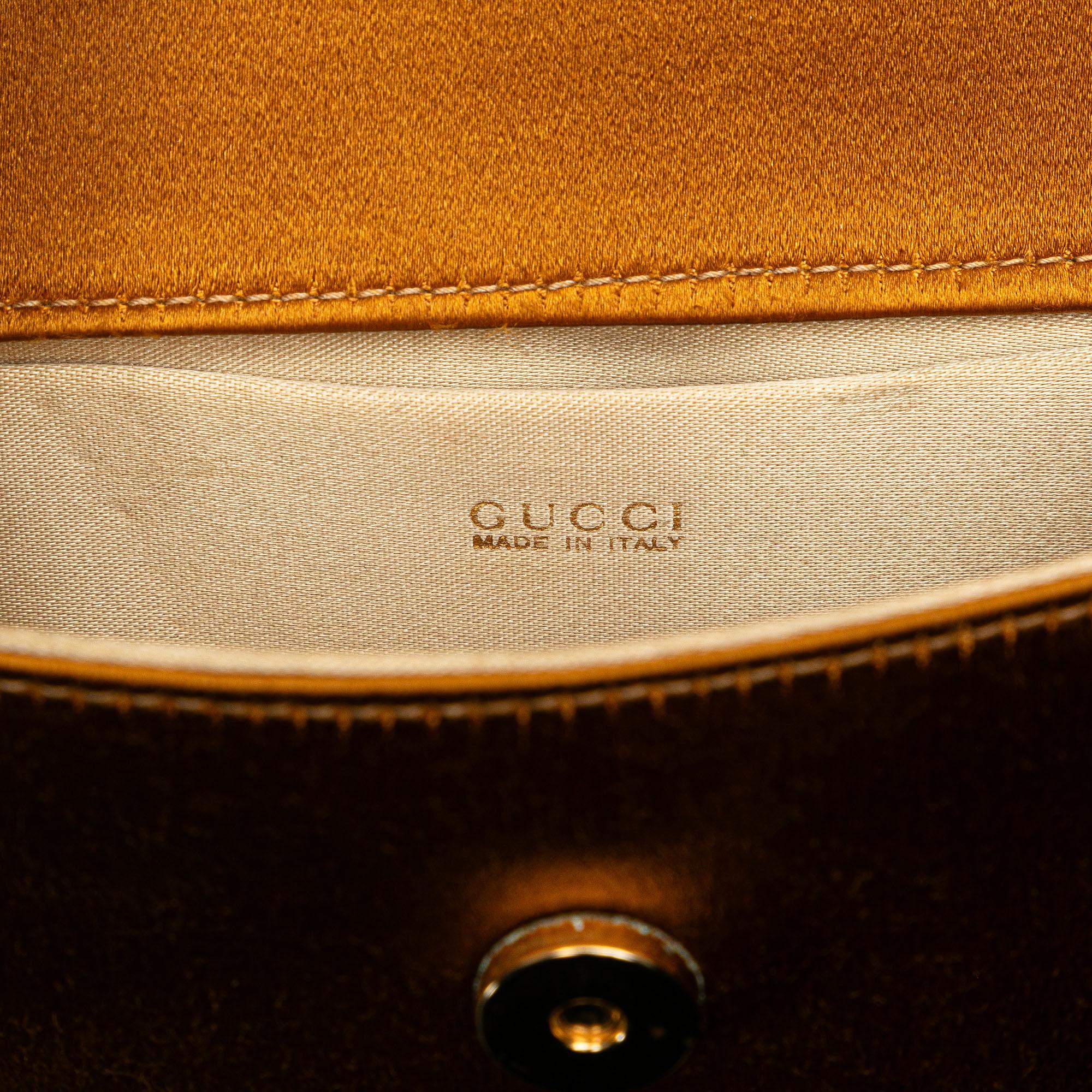 Gucci Mini Satin Bamboo Night