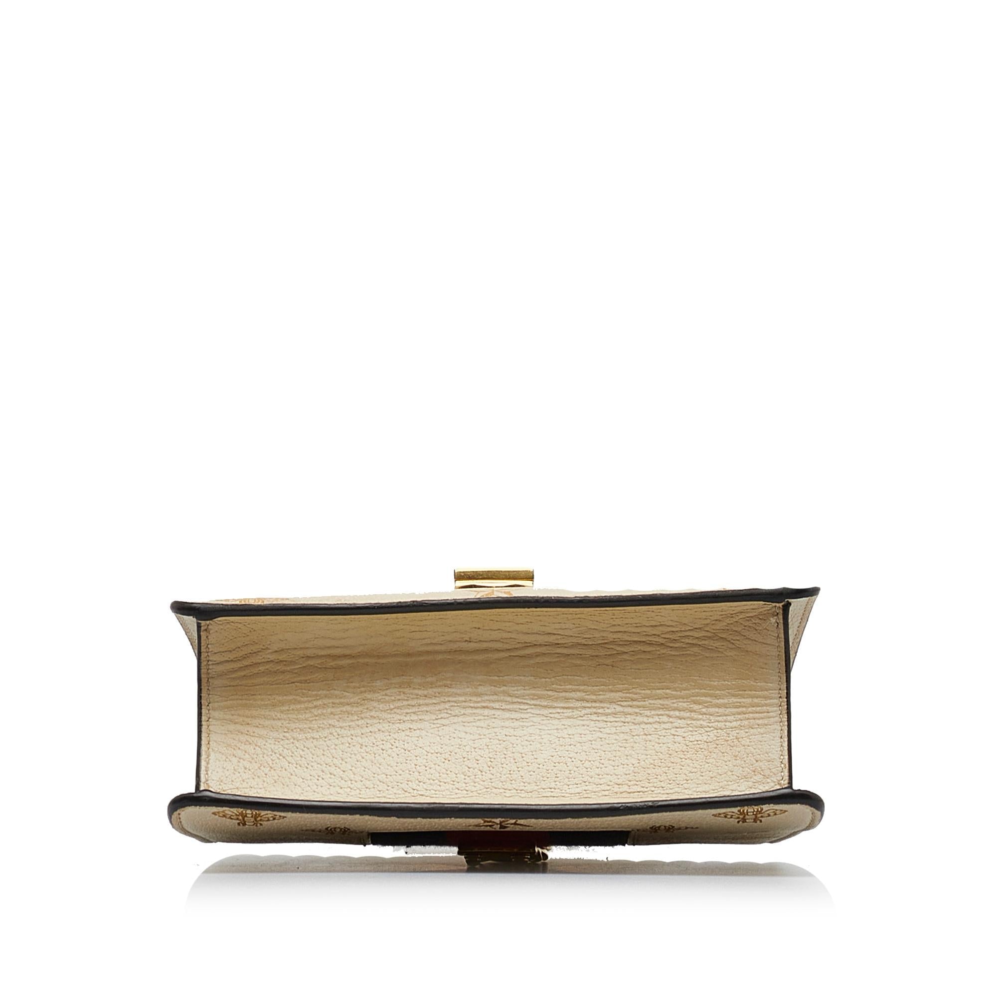 Gucci Mini Sylvie Bee Star Top Handle Bag (SHG-k0KJYe)