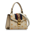 Gucci Mini Sylvie Bee Star Top Handle Bag (SHG-k0KJYe)