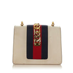 Gucci Mini Sylvie Leather Chain Shoulder Bag (SHG-25707)