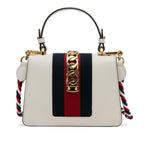 Gucci Mini Sylvie Satchel (SHG-qnxVA0)