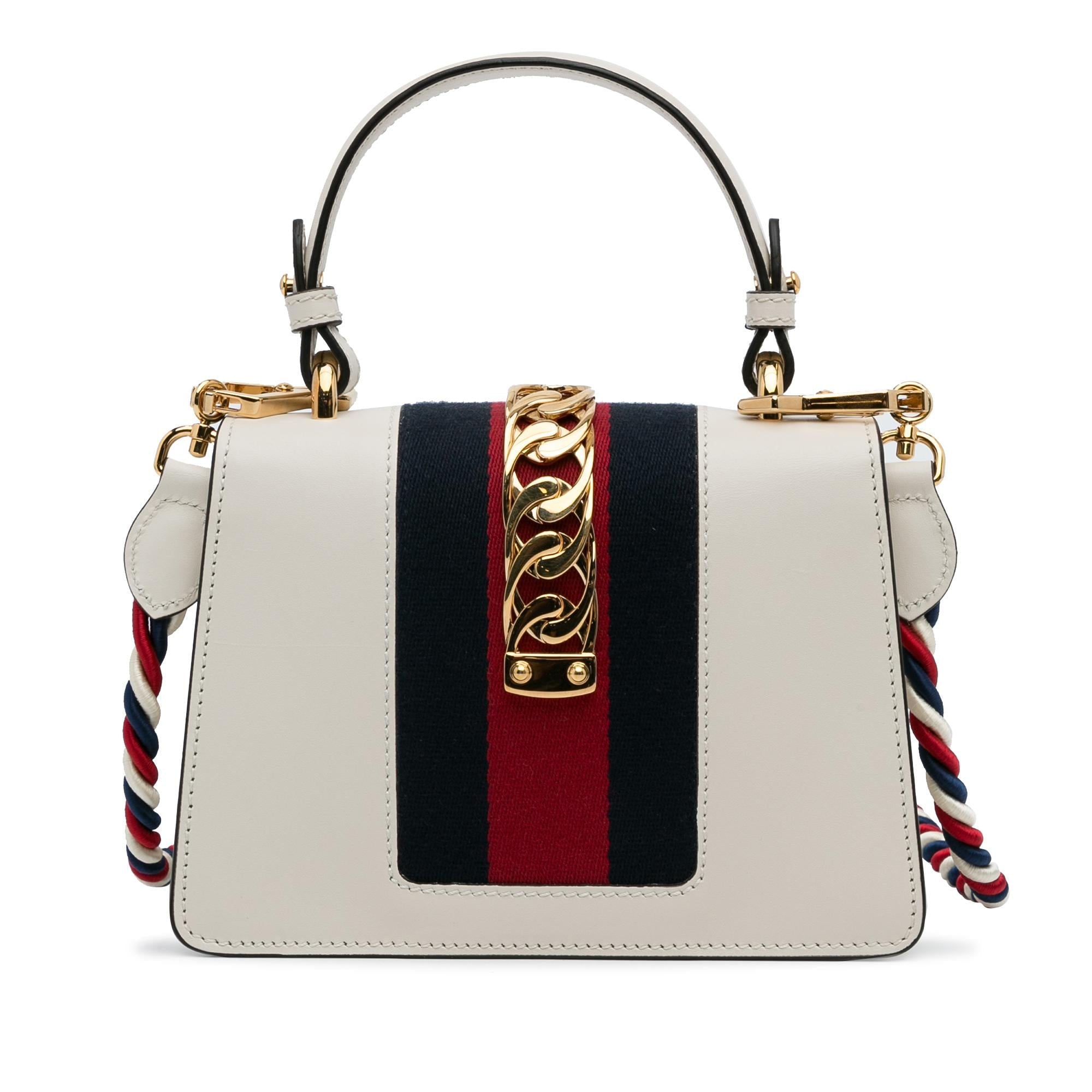 Gucci Mini Sylvie Satchel (SHG-qnxVA0)