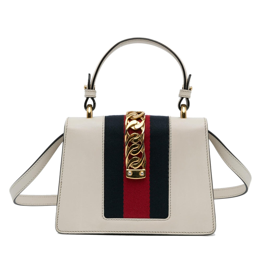 Gucci Mini Sylvie Satchel (SHG-fpc7UW)