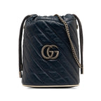 Gucci Mini Torchon GG Marmont Bucket Bag (SHG-qmVK2y)