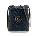 Gucci Mini Torchon GG Marmont Bucket Bag (SHG-b0UFVp)