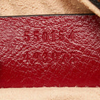 Gucci Mini Torchon GG Marmont Round Crossbody Bag (SHG-ZnjZFD)