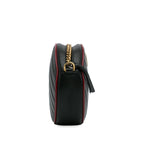 Gucci Mini Torchon GG Marmont Round Crossbody Bag (SHG-qSKdwn)